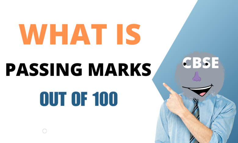 passing marks in cbse board exam!